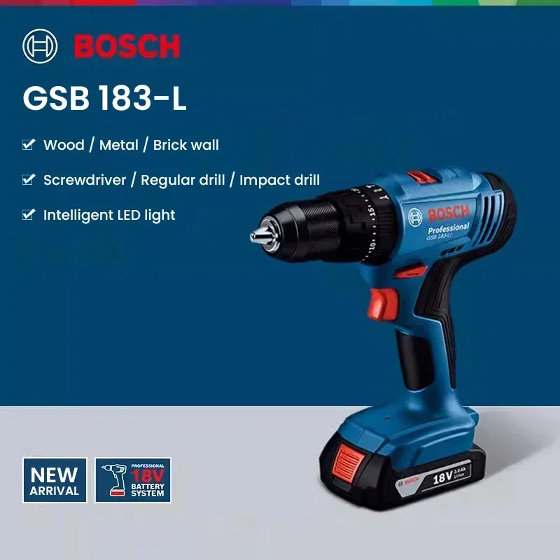 Bosch GSB183-LI 18V Şarjlı Dar - Torque Wrench incelemesi ve fiyatı