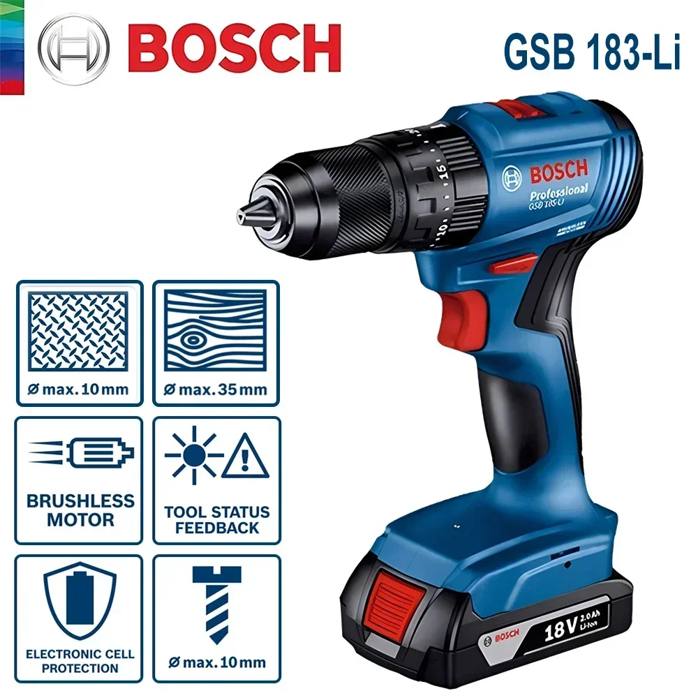 Bosch GSB183-LI 18V Şarjlı Dar - Torque Wrench incelemesi ve fiyatı