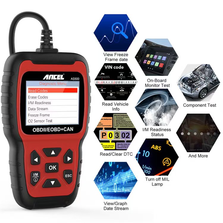 Tüm OBDII fonksiyonları Çoklu  - Car Repair Tools incelemesi ve fiyatı